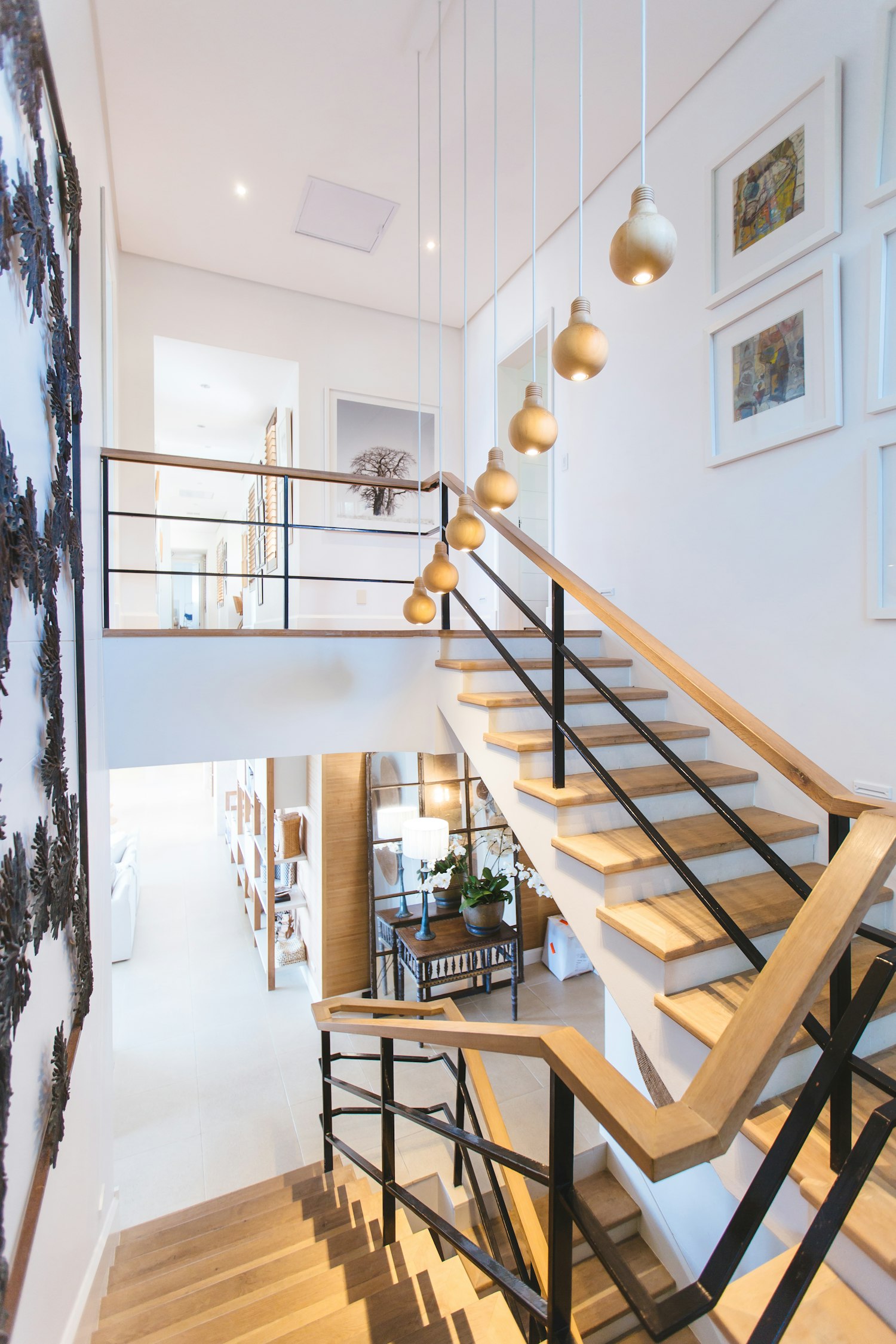 Elegant interieur van een woning in het aanbod