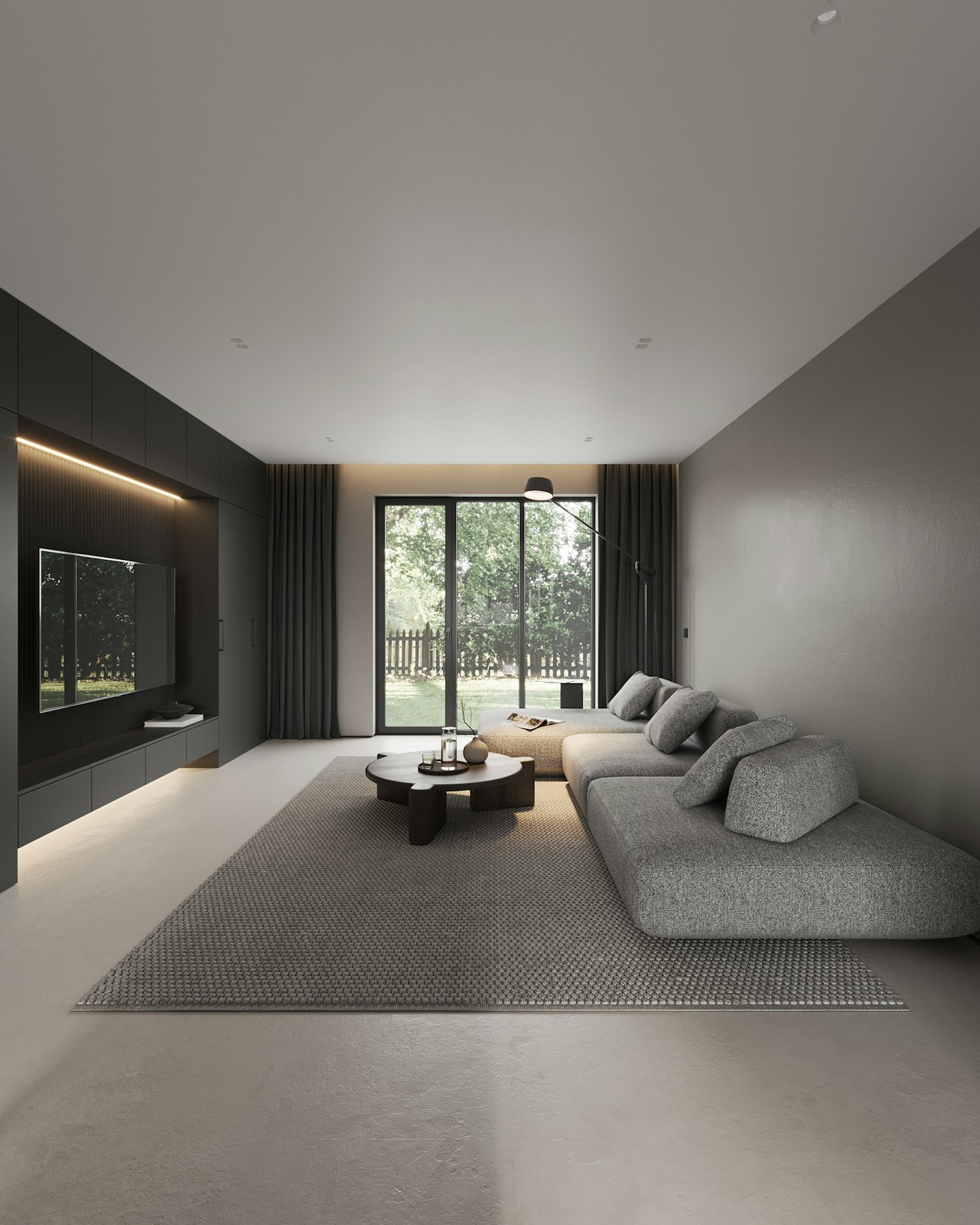 Modern appartement met designinterieur