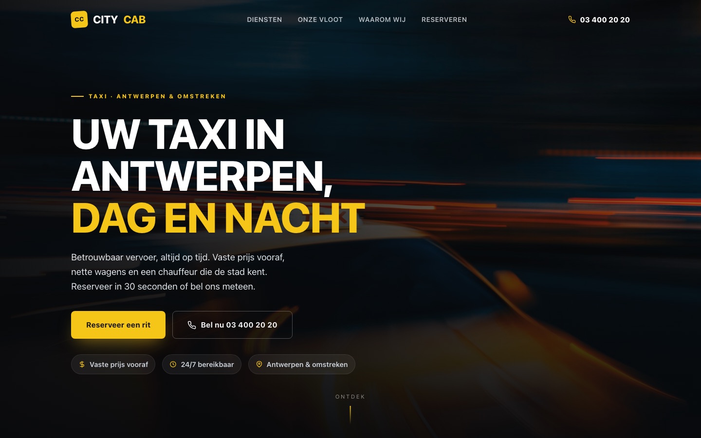 Taxi maquette